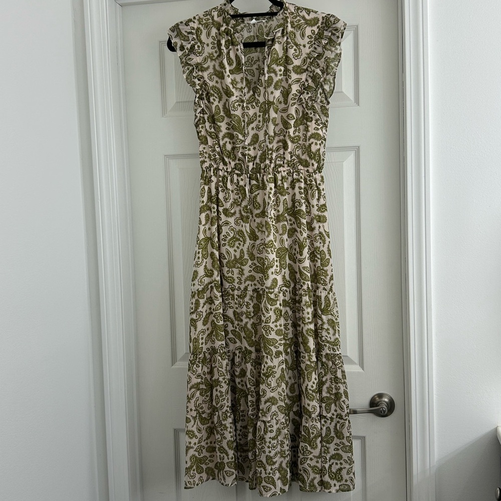 Women’s Paisley Midi Dress